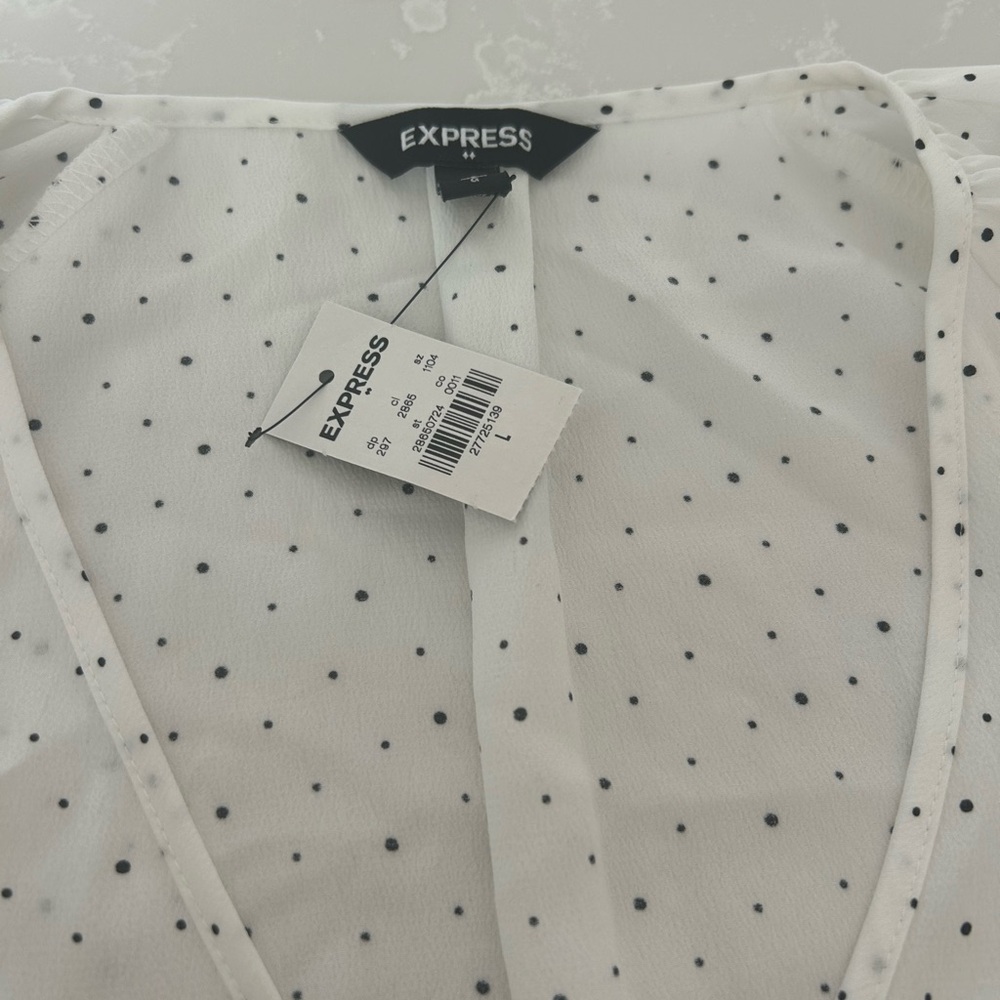 Express nwt rage top size large